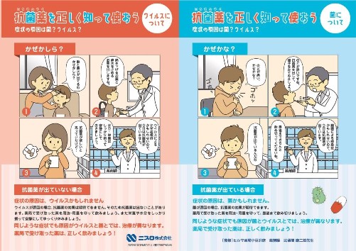 抗菌薬を正しく知って使おう（症状の原因は菌？ウイルス？）2210